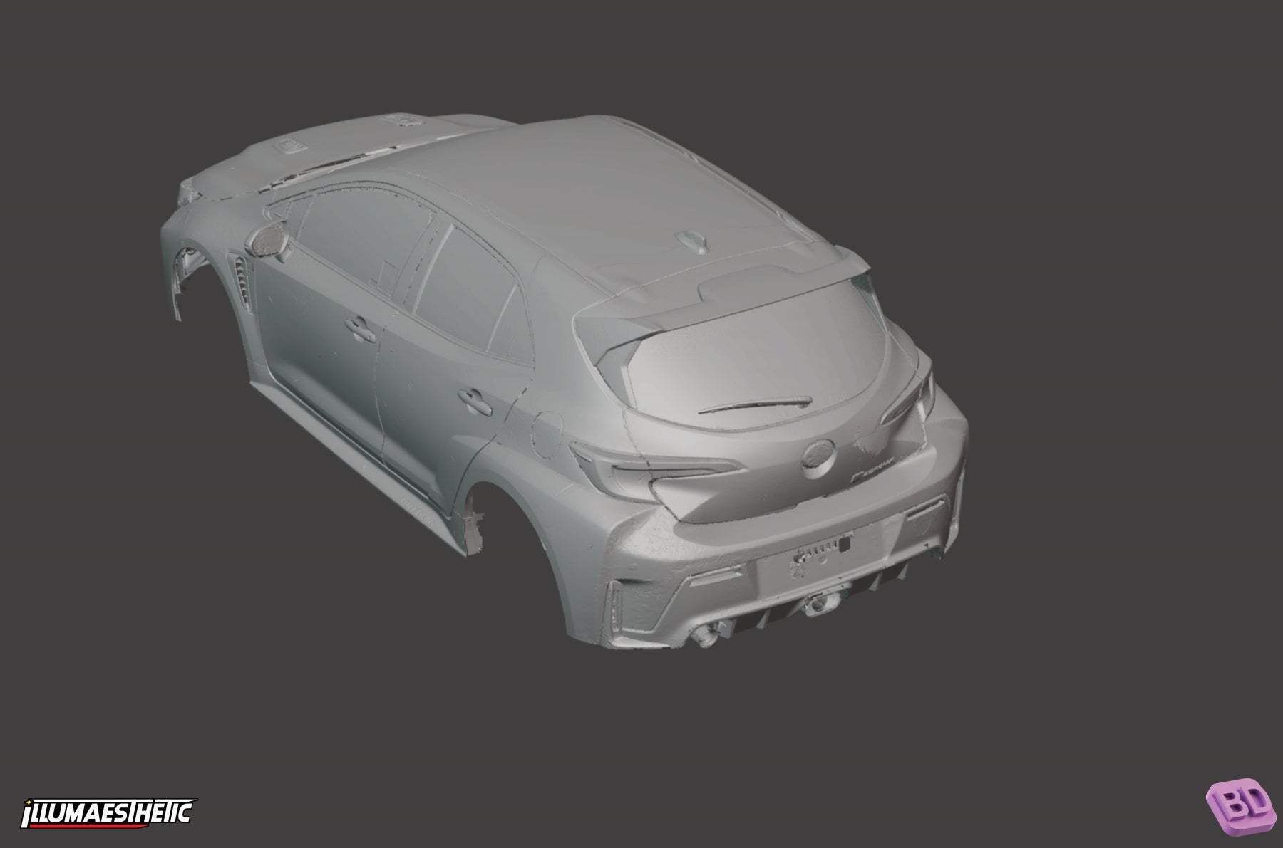 Toyota GR Corolla (GZEA14) 3D Scan (2023+)