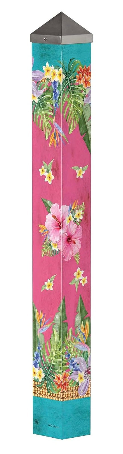 Tropic Love 40 Inch Art Pole