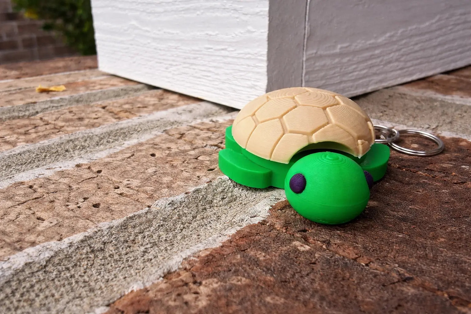 Turtle Fidget Clicker Keychain – Sensory Focus Toy