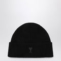 AMI PARIS Men's Wool Beanie Hat