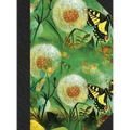 Notary Journal: Hardbound Public Record Book for Women, Logbook for Notarial Acts, 390 Entries, 8.5" x 11", Butterfly Floral Print Cov - Hardcover