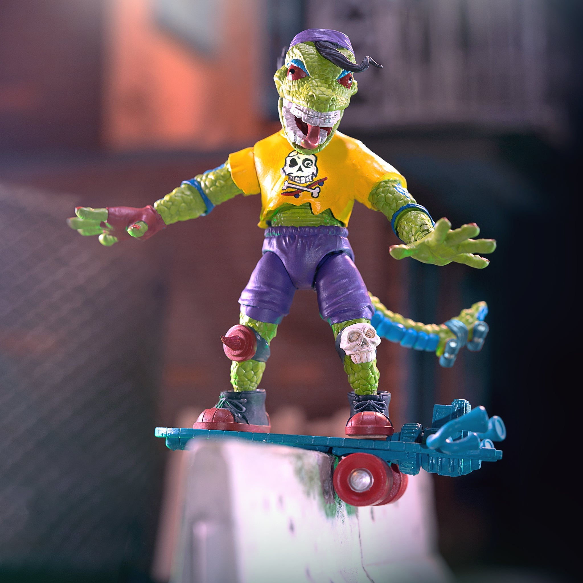 Super7 x Teenage Mutant Ninja Turtles Ultimates Mondo Gecko Wave 4 Action Figure TMNT