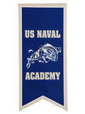 US Naval Academy Garden Flag 2 Sided Long Pennant