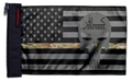 USA Subdued Thin Camo Line Infidel 12"x18" Forever Wave Flag for Jeep Wrangler YJ 1986-1995