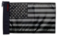 USA Subdued Tactical 12"x18" Forever Wave Flag for Jeep Wrangler JLU 4-Door 2018-Present