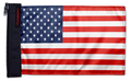 USA Ol' Glory - The Stars and Stripes 12"x18" Forever Wave Flag for Boats