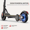Ultra Lightweight Foldable Electric Scooter, Wood Pedal With 8 Solid Wheels, 7.8AH Battery Supports