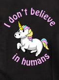 Unicorn I Don't Believe in Humans T-Shirt