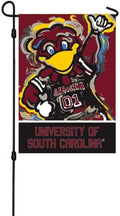 University South Carolina Garden Flag 2 Sided Justin Patten Gamecocks