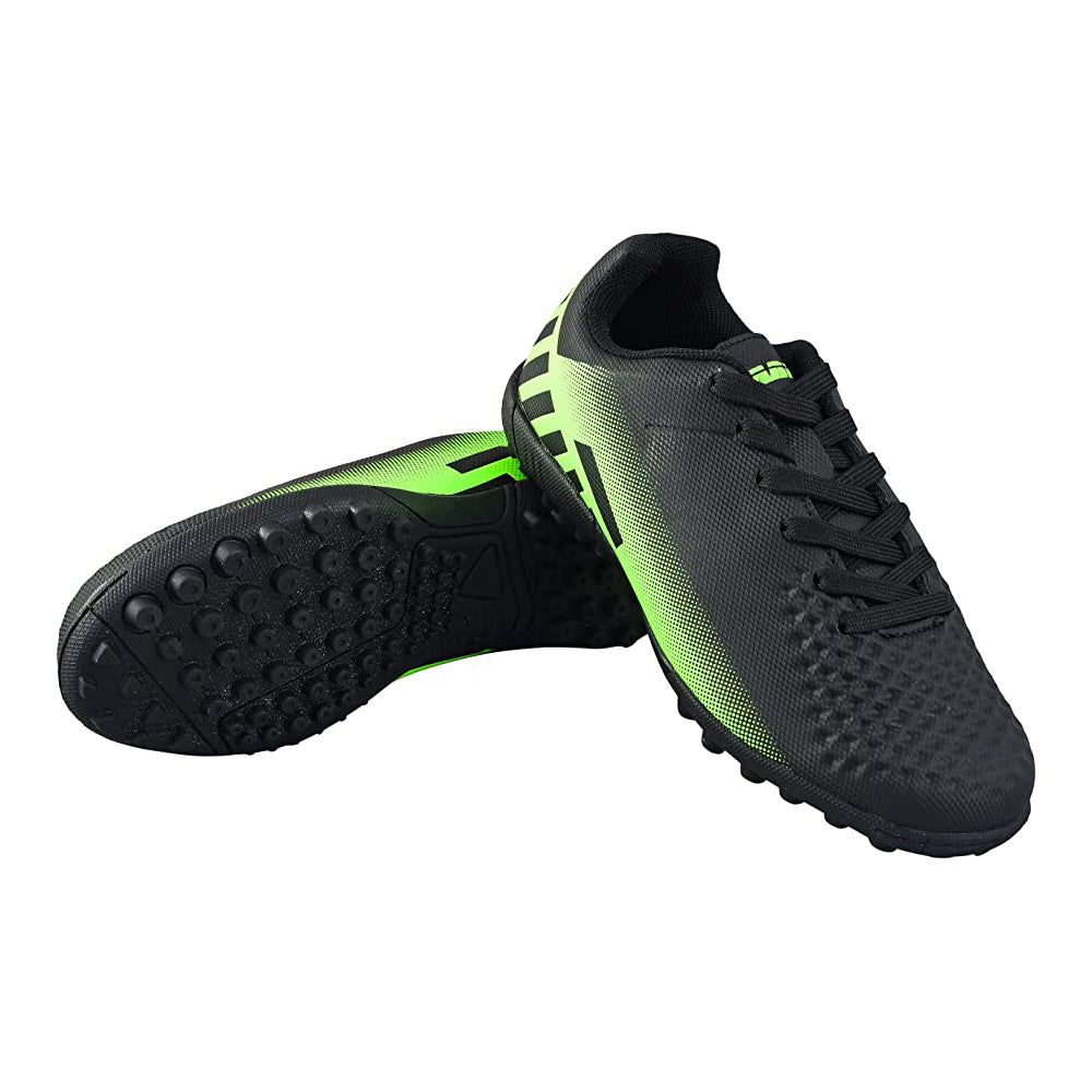 Kids Santos Junior Turf Soccer Shoes – Black/Green