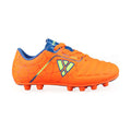 Catalina JR. Firm Soccer Shoes-Orange/Royal/Lime