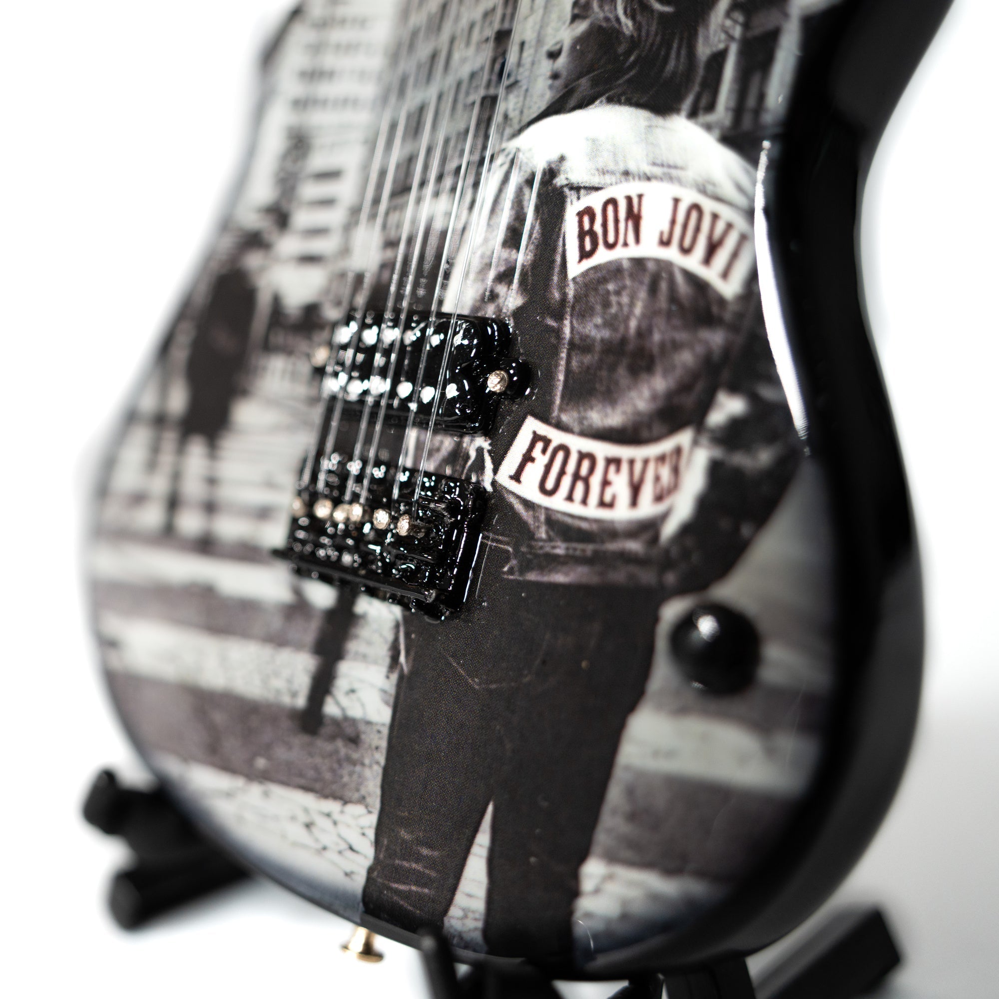 Bon Jovi Forever Album Miniature Guitar