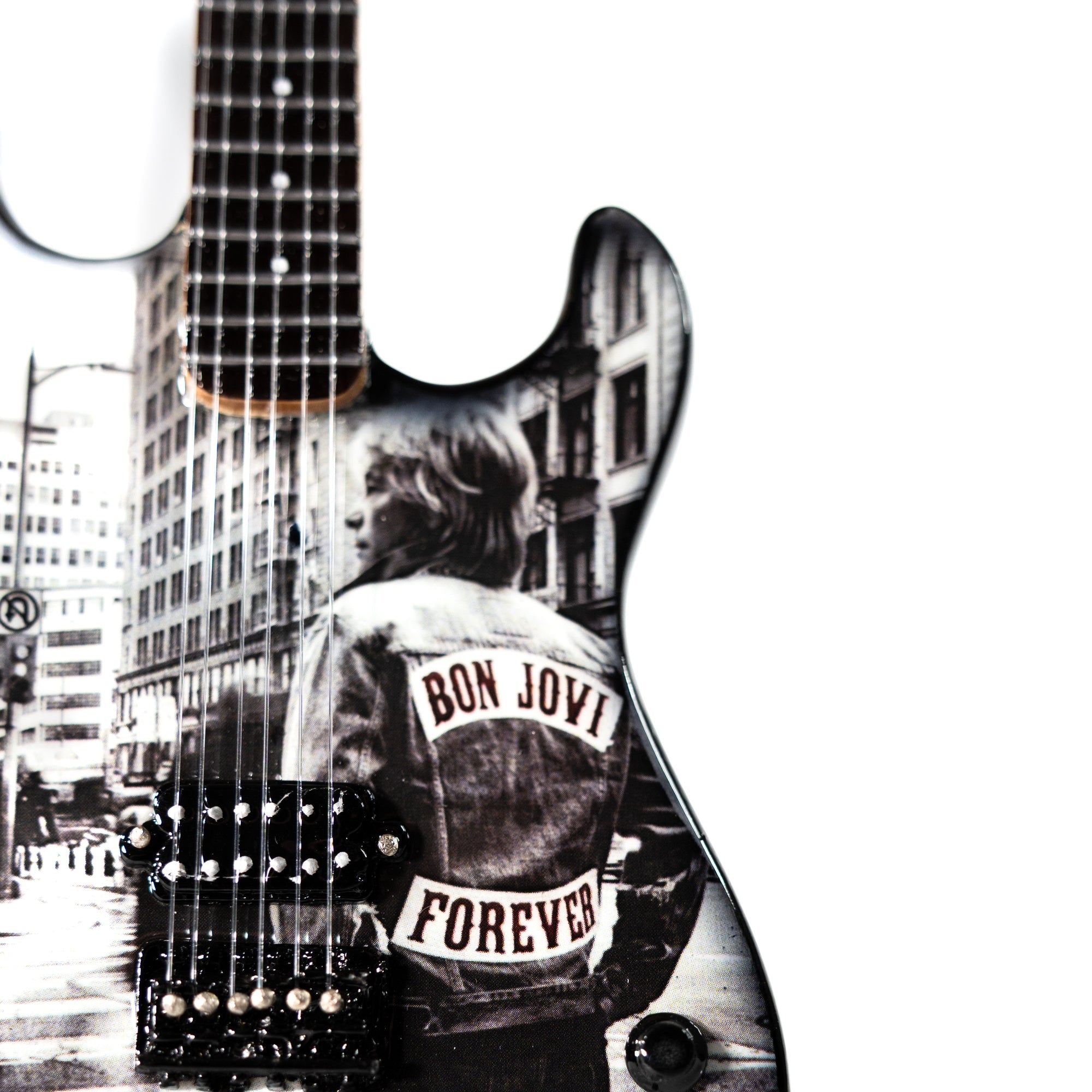 Bon Jovi Forever Album Miniature Guitar