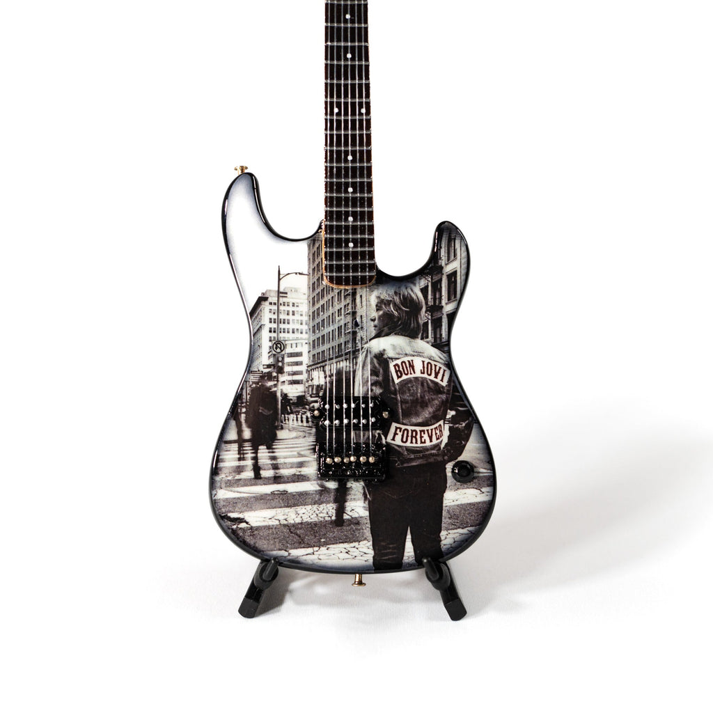 Bon Jovi Forever Album Miniature Guitar