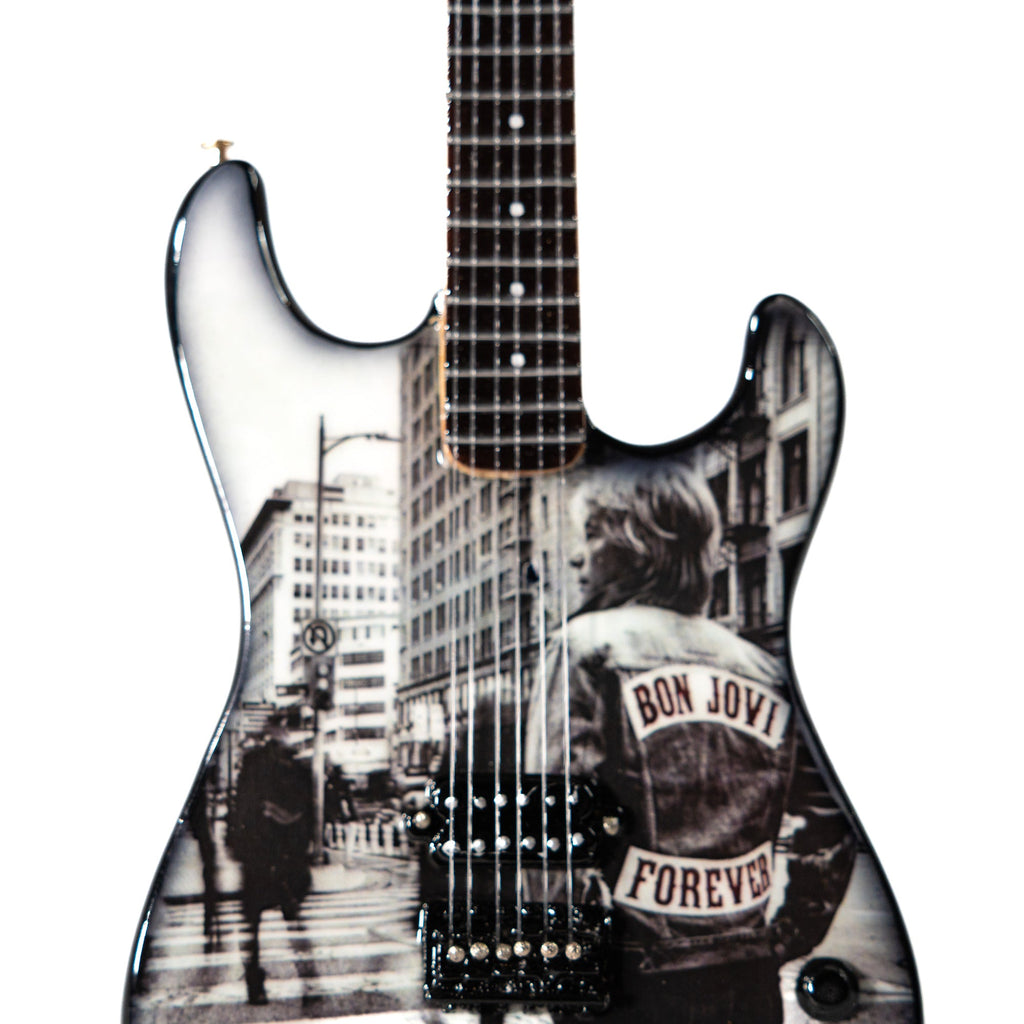Bon Jovi Forever Album Miniature Guitar