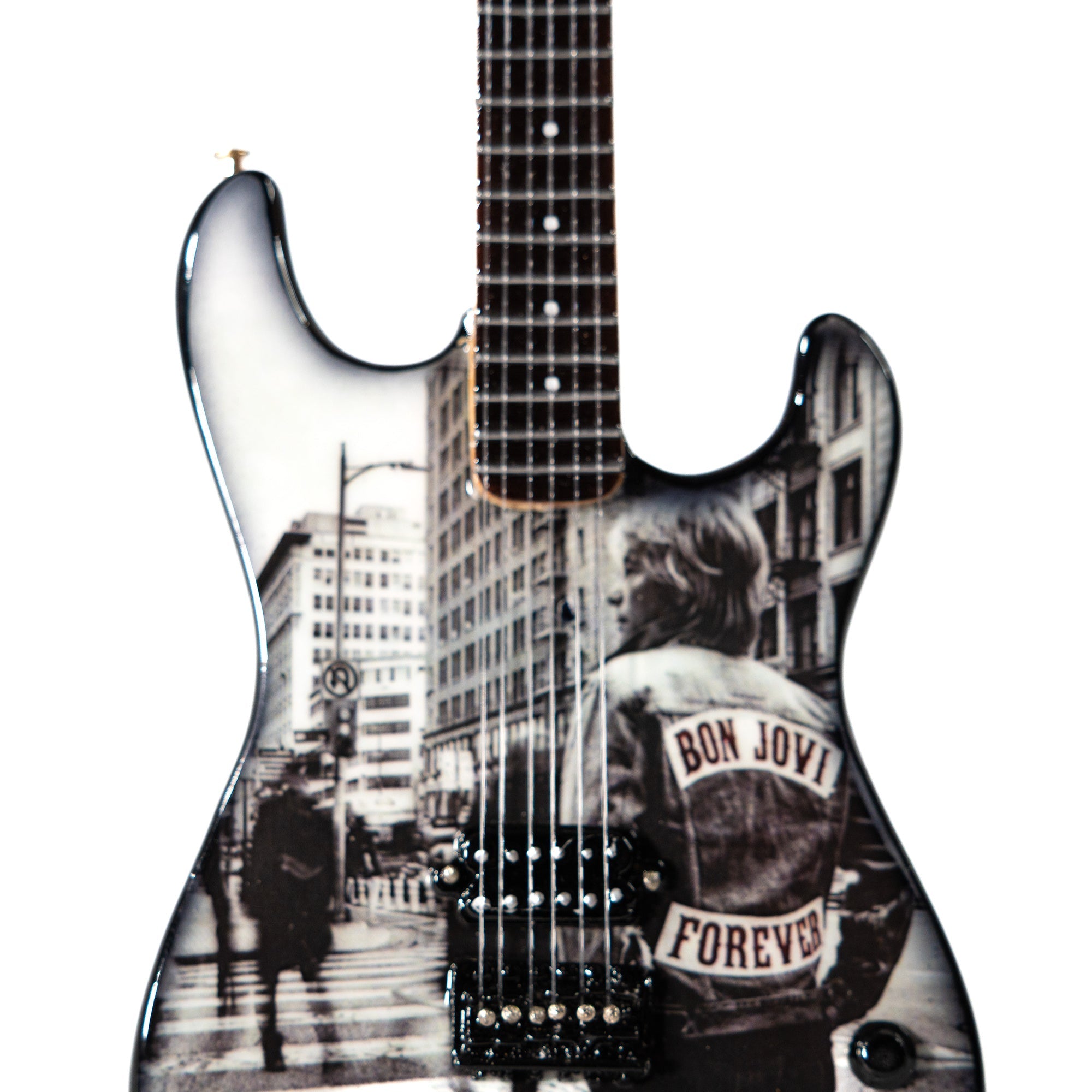 Bon Jovi Forever Album Miniature Guitar