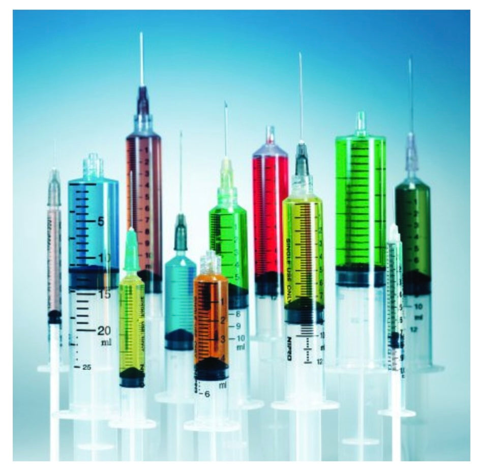 Nipro Medical 3mL Syringe with Needle 25G X 1½" - JD+03L2538