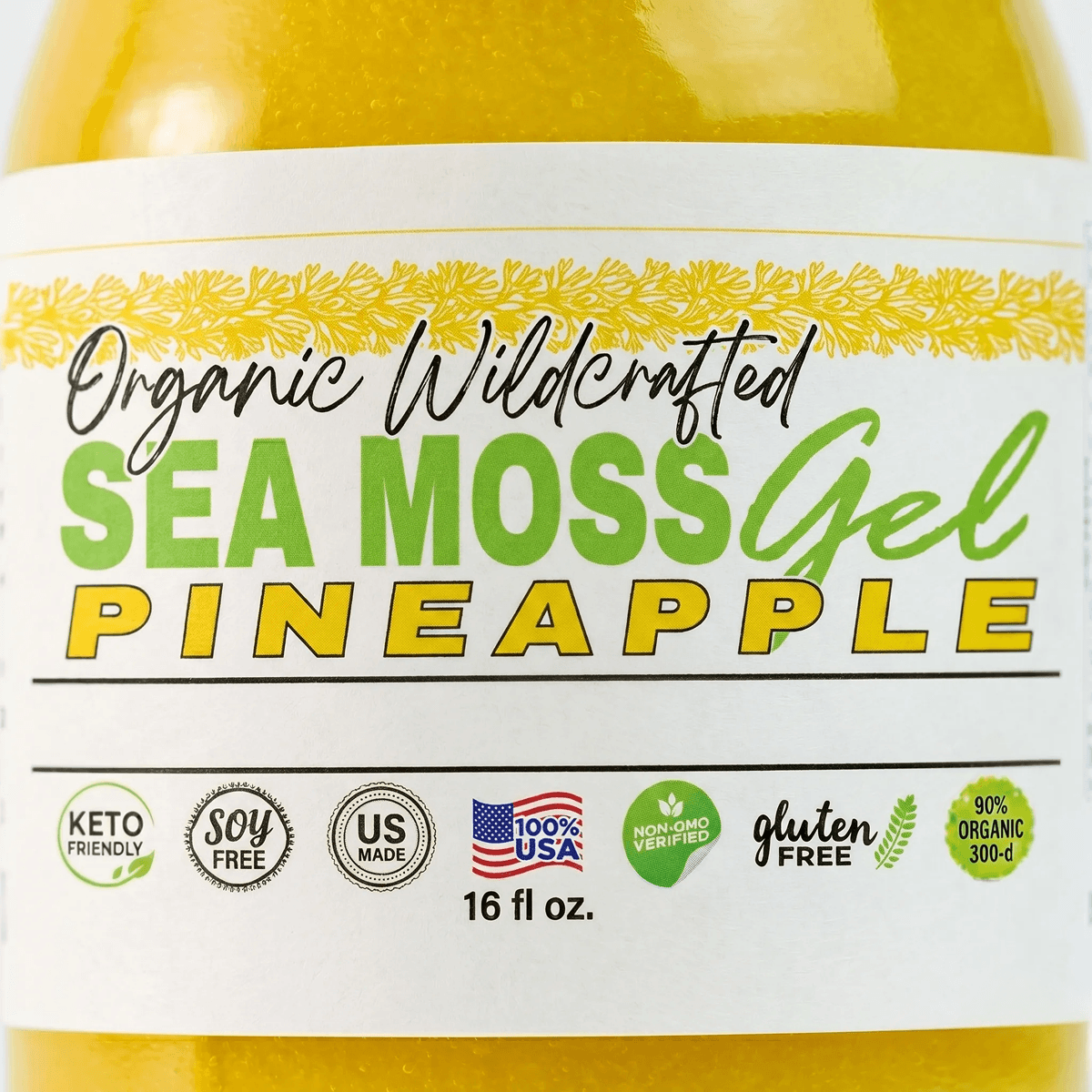 Sea Moss Gel - Strawberry Flavor 16oz