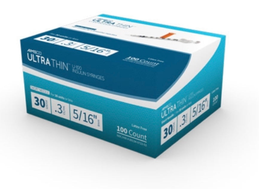 Bulk Buys! MHC Medical AIMSCO® Standard Insulin Syringe with Needle