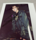 ENHYPEN Sunghoon Authentic Autographed Polaroid