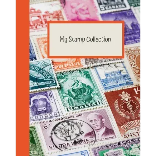 My Stamp Collection: Stamp Collecting Album for Kids - Paperback