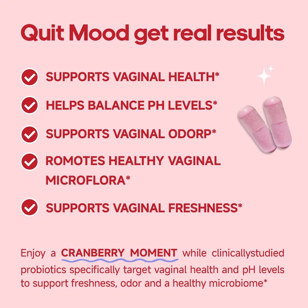 Vaginal Odor Control - PH Balance, Yeast & Flora.-Probiotics for Women