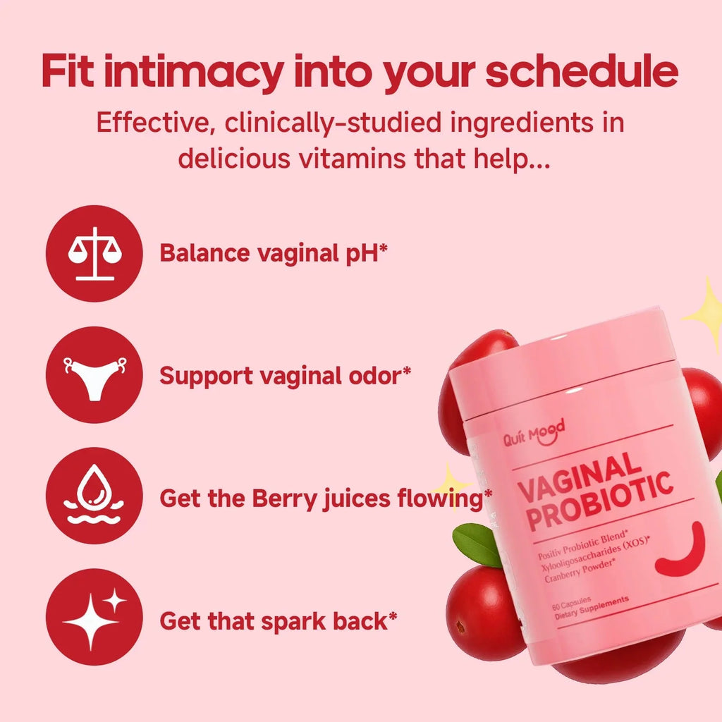 Vaginal Odor Control - PH Balance, Yeast & Flora.-Probiotics for Women