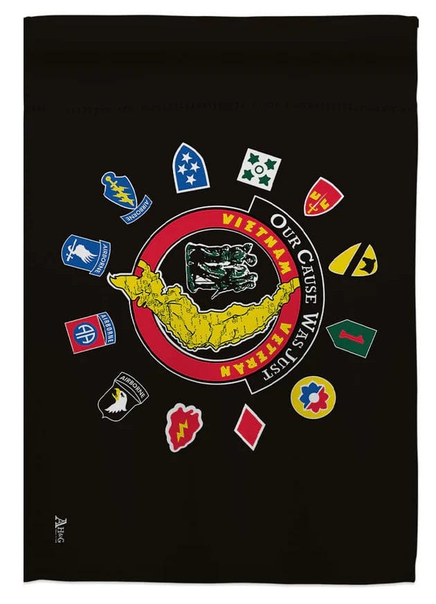 Vietnam Veteran Garden Flag 2 Sided