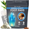 Mineral Vitality Detox Foot Pads with Fulvic Acid, Sea Salt, Magnesium