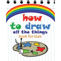 How to Draw All the Things Book for Kids: flower girl books for children, modern art books for kids, flower girl children book "8x10" inches - Paperback