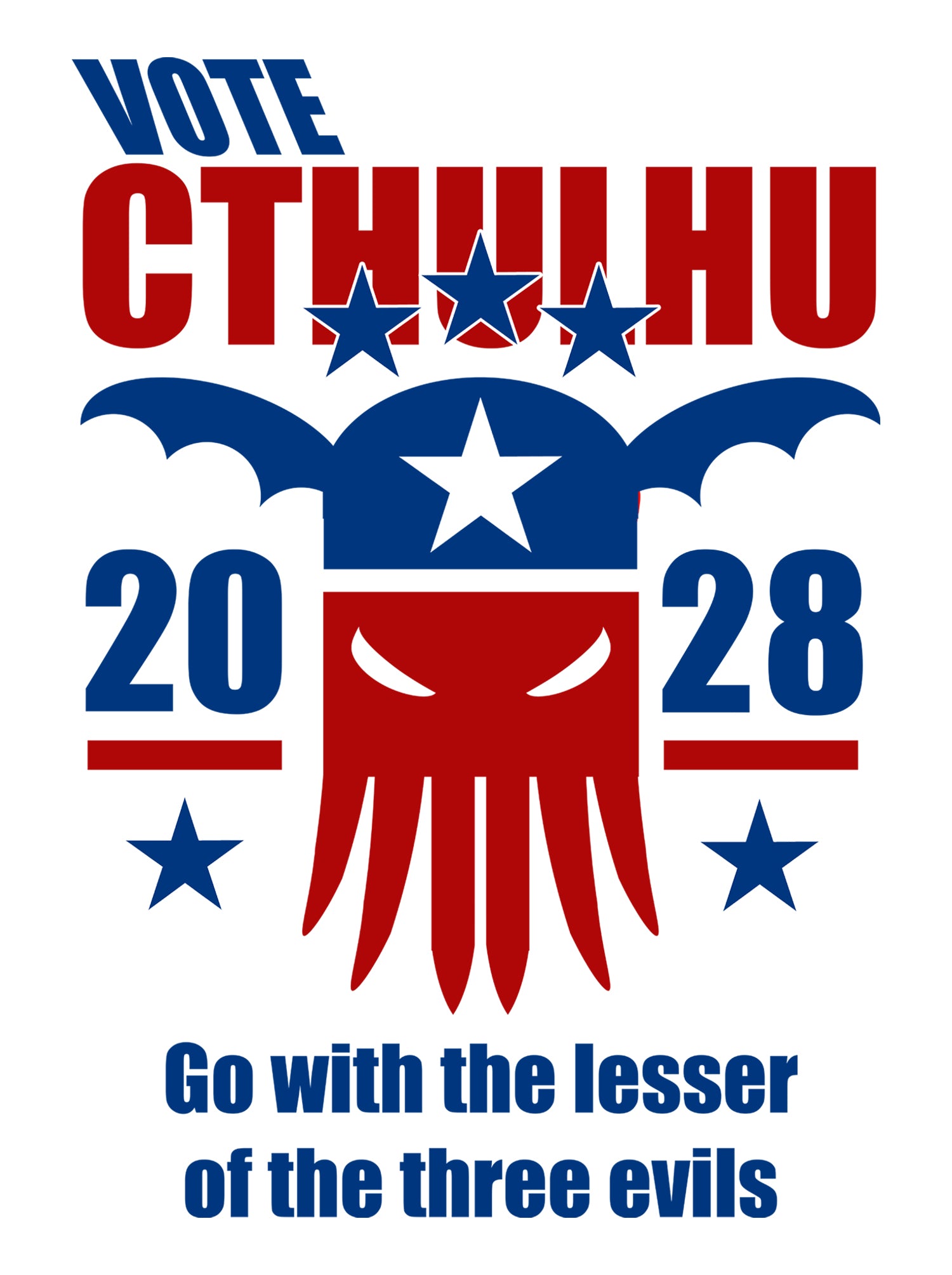 Vote Cthulhu 2028 T-Shirt