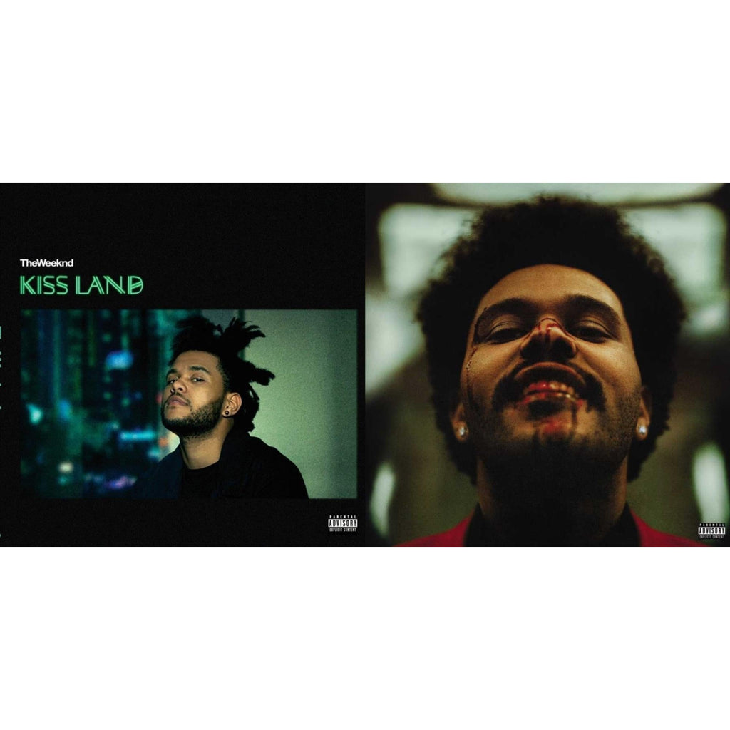 After Hours (X) (2LP/Clear W/ Red Splatter Vinyl) & Kiss Land (2LP/Seaglass Vinyl)