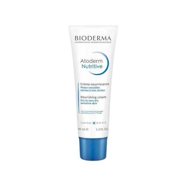 Bioderma Moisturizing Cream for Dry Skin - Hypoallergenic, Paraben-Free & Fragrance-Free Skincare with Shea Butter