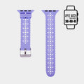 Cutout Pattern Apple Watch Silicone Band