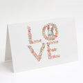 Ibizan Hound #4 LOVE Greeting Cards Pack of 8 Blank Cards with Envelopes Whimsical A7 Size 5x7