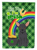 Black Chihuahua St. Patrick's Day Garden Flag Mailbox Decorative Yard Banner Outside Patio Artwork for Flower Beds, Garden Size, Multicolor