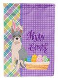 Blue Boston Terrier Easter Garden Flag Mailbox Decorative Yard Banner Outside Patio Artwork for Flower Beds, Garden Size, Multicolor