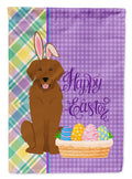 Mahogany Golden Retriever Easter Garden Flag Mailbox Decorative Yard Banner Outside Patio Artwork for Flower Beds, Garden Size, Multicolor