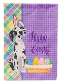 Harlequin Great Dane Easter Garden Flag Mailbox Decorative Yard Banner Outside Patio Artwork for Flower Beds, Garden Size, Multicolor
