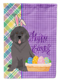 Grey Newfoundland Easter Garden Flag Mailbox Decorative Yard Banner Outside Patio Artwork for Flower Beds, Garden Size, Multicolor