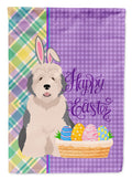 Old English Sheepdog Easter Garden Flag Mailbox Decorative Yard Banner Outside Patio Artwork for Flower Beds, Garden Size, Multicolor