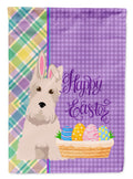 Wheaten Scottish Terrier Easter Garden Flag Mailbox Decorative Yard Banner Outside Patio Artwork for Flower Beds, Garden Size, Multicolor