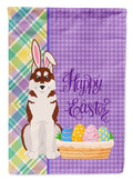 Red Siberian Husky Easter Garden Flag Mailbox Decorative Yard Banner Outside Patio Artwork for Flower Beds, Garden Size, Multicolor