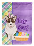Brindle Cardigan Corgi Easter Garden Flag Mailbox Decorative Yard Banner Outside Patio Artwork for Flower Beds, Garden Size, Multicolor
