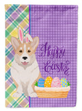 Fawn Cardigan Corgi Easter Garden Flag Mailbox Decorative Yard Banner Outside Patio Artwork for Flower Beds, Garden Size, Multicolor