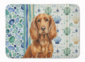 Boykin Spaniel Coastal Sea Glass Memory Foam Kitchen Mat Machine Washable Anti-Fatigue Cushion Comfort Bath or Kitchen Rug