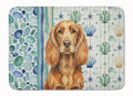 Sussex Spaniel Coastal Sea Glass Memory Foam Kitchen Mat Machine Washable Anti-Fatigue Cushion Comfort Bath or Kitchen Rug