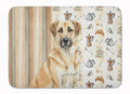Anatolian Shepherd Dog Coffee Bar Memory Foam Kitchen Mat Machine Washable Anti-Fatigue Cushion Comfort Bath or Kitchen Rug