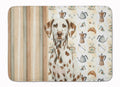 Liver Dalmatian Coffee Bar Memory Foam Kitchen Mat Machine Washable Anti-Fatigue Cushion Comfort Bath or Kitchen Rug