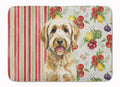 Labradoodle Vegetables Memory Foam Kitchen Mat Machine Washable Anti-Fatigue Cushion Comfort Bath or Kitchen Rug